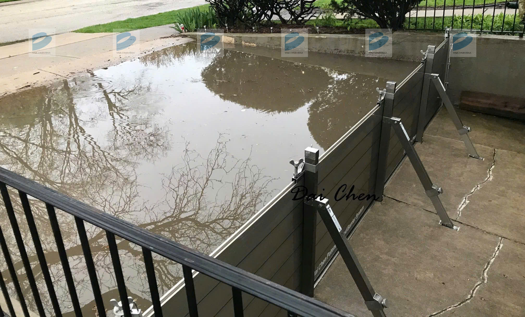 cửa chống ngập - tấm chắn nước