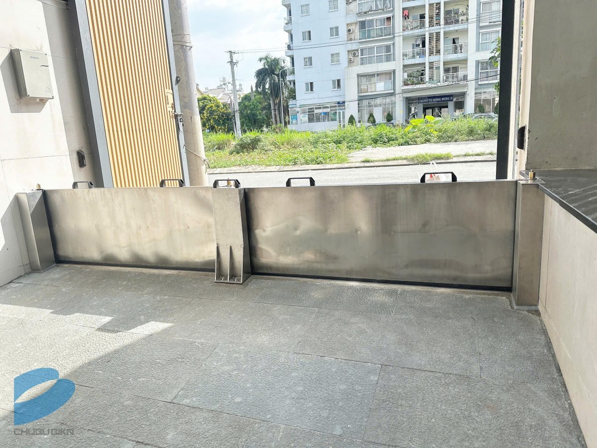 cửa chống ngập - tấm chắn nước chububika-112